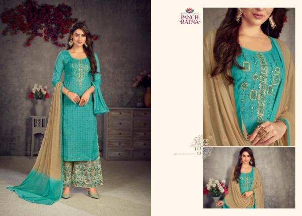 Panch Ratna Rangshala Fancy Cotton Salwar